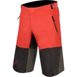 Alpinestars Tahoe Shorts à vélo, noir-rouge, taille 38