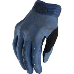 Troy Lee Designs Gambit Floral Gants de vélo pour dames, bleu, taille S pour Femmes