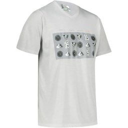 Leatt MTB All Mountain 2.0 Symbol Short Maillot de vélo pour enfants, gris, taille M pour Des gamins