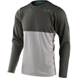 Troy Lee Designs Skyline Chill Breaks Maillot vélo, gris-bleu, taille S