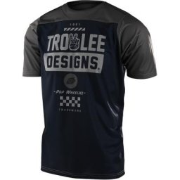 Troy Lee Designs Skyline Camber T-shirt vélo, vert-bleu, taille S