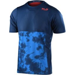 Troy Lee Designs Skyline Air Breaks Maillot vélo à manches courtes, bleu, taille S
