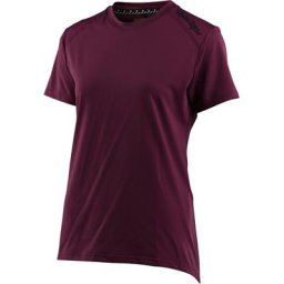 Troy Lee Designs Lilium T-shirt vélo pour dames, rouge, taille S pour Femmes