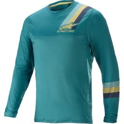 Alpinestars Alps 4.0 LS Maillot de vélo, vert, taille XL