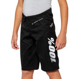 100% R-Core Shorts de vélo pour jeunes, noir, taille 24