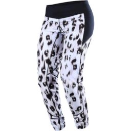 Troy Lee Designs Luxe Wild Cat Pantalon de vélo pour dames, noir-blanc, taille XS pour Femmes