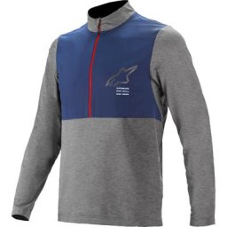 Alpinestars Nevada Maillot de vélo, gris-bleu, taille 2XL