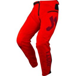 Just1 J-Flex Pantalon de vélo, rouge, taille 34