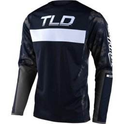 Troy Lee Designs Sprint Dyeno Maillot vélo, gris-bleu, taille 2XL