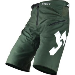 Just1 J-Flex Shorts de vélo, vert, taille 28