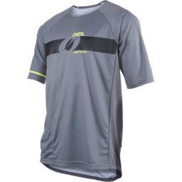 Oneal Pin It V.22 Maillot de vélo, gris-jaune, taille S