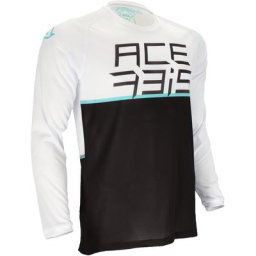 Acerbis Razorcrest Maillot vélo, noir-blanc, taille M