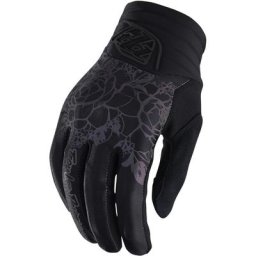 Troy Lee Designs Luxe Floral Gants de vélo pour dames, noir, taille XL pour Femmes