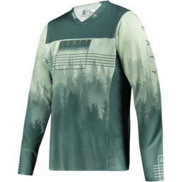 Leatt MTB Gravity 4.0 Maillot vélo, vert, taille M