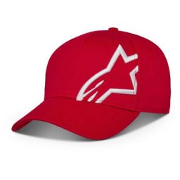 Alpinestars Corp Snap 2 Cap, blanc-rouge
