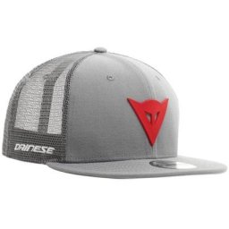 Dainese 9Fifty Trucker Snapback Cap, gris-rouge