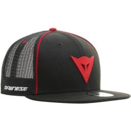 Dainese 9Fifty Trucker Snapback Cap, noir-rouge