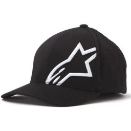 Alpinestars Corp Shift 2 Flexfit Cap, noir-rouge, taille L XL