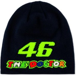 VR46 The Doctor 46 Beanie, noir