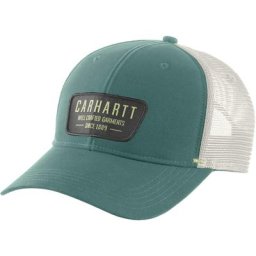 Carhartt Mesh-Back Crafted Patch Casquette, turquoise