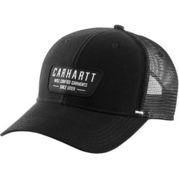 Carhartt Mesh-Back Crafted Patch Casquette, noir