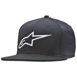 Alpinestars Ageless Flat Cap, noir-blanc, taille S M