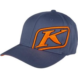 Klim Rider Flexfit Cap, gris-orange, taille S M