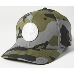 FOX Session Flexfit Cap, vert-brun, taille S M