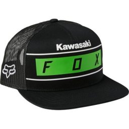 FOX Kawi Stripes Snapback Casquette, noir-vert