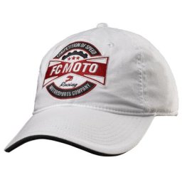 FC-Moto FCM-Fan Casquette, blanc