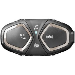 Interphone Connect Bluetooth Pack unique de système de communication, noir