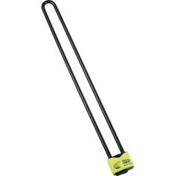 ABUS Snowmobil 37/55 Shackle Lock, noir-jaune