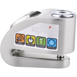 Kovix KD6 Verrouillage de disque de frein, argent