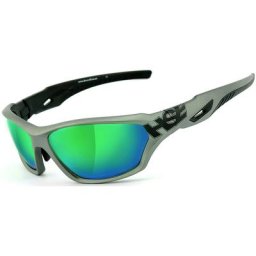 HSE SportEyes 2093 Lunettes de soleil, gris-vert