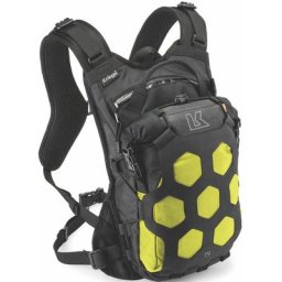 Kriega Trail 9 Sac à dos de moto, jaune