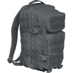 Brandit US Cooper M Sac à dos, noir-gris