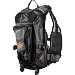 Leatt 2.0 HydraDri Sac à dos d’hydratation imperméable à l’eau, noir-vert