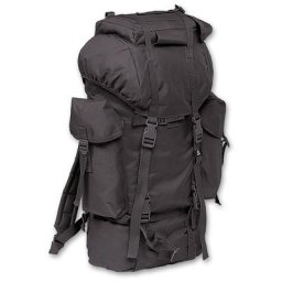 Brandit Nylon Sac à dos, noir
