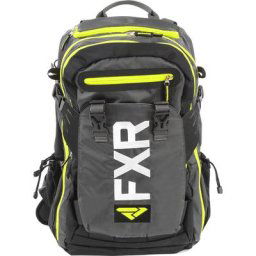 FXR Ride Snow Backpack, noir-jaune, taille 21-30l