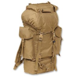 Brandit Nylon Sac à dos, brun-beige