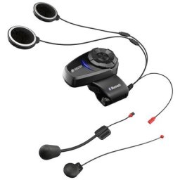 Sena 10S FC-Moto Bluetooth Système de communication Double Pack, noir
