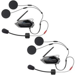 Sena 50R Sound by Harman Kardon Bluetooth Système de communication Double Pack, noir