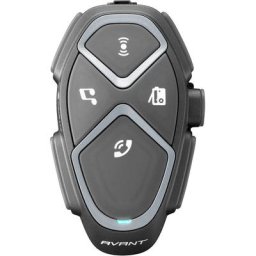 Interphone Avant Bluetooth Pack unique de système de communication, noir