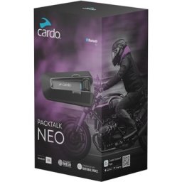 Cardo Packtalk Neo Système de communication Pack unique, noir