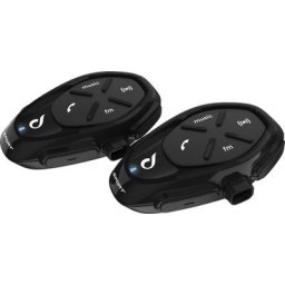 Interphone Sport Bluetooth Double Pack Système de communication, noir