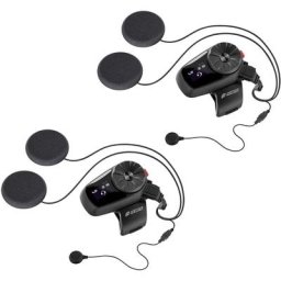 Sena 5S FC-Moto Edition Bluetooth Système de communication Double Pack, noir