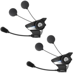 Sena 20S Evo HD Bluetooth Double Pack du système de communication, noir