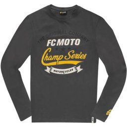 FC-Moto Champ Series Chemise Longsleeve, noir-gris, taille M