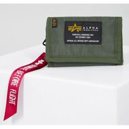 Alpha Industries Crew Portefeuille, vert