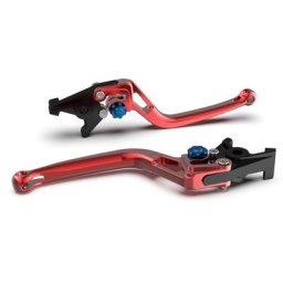 Levier de frein LSL BOW pour Brembo 15/17/19 RCS, R37R, rouge/bleu